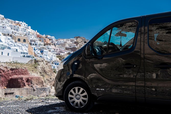 Private Transfer from-to Santorini airport to-from anywhere in Santorini Island - Getting Picked Up in Santorini Without the Usual Headache