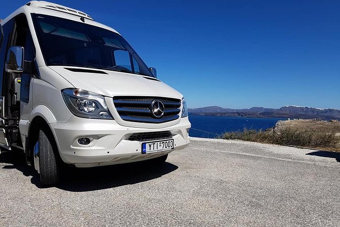 Private Transfer Santorini - Airport to hotel, port to hotel, the direct route feel