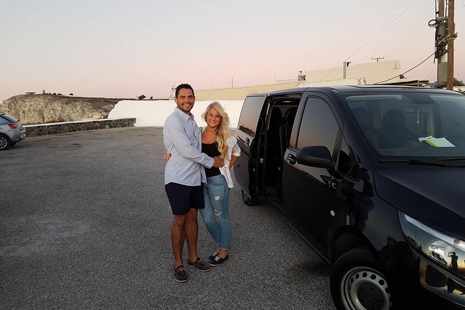Private Transfer Santorini - Luggage handling and the start of your trip