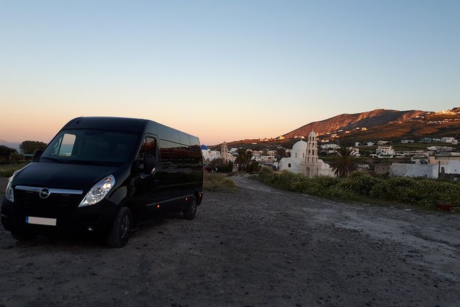 Private transfers in Santorini Greece - Inside the Air-Conditioned Car, Comfort and Safety Notes