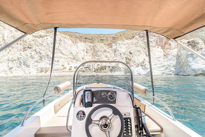 Rent a Boat in Santorini with Free License - Becoming Your Own Captain in Santorini, Starting From Vlichada