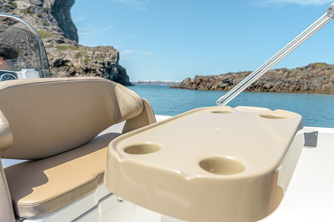 Rent a Boat in Santorini with Free License - Price and Value: What $302.34 Gets You for Up to 5 People
