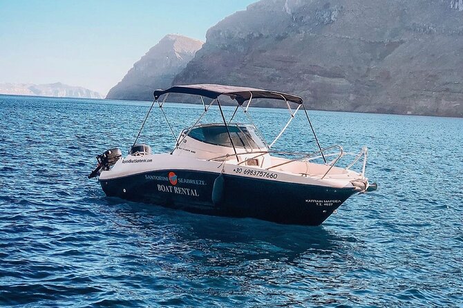 Rent a SpeedBoat in Santorini with License or Skippered - Practical tips so your day runs smoothly