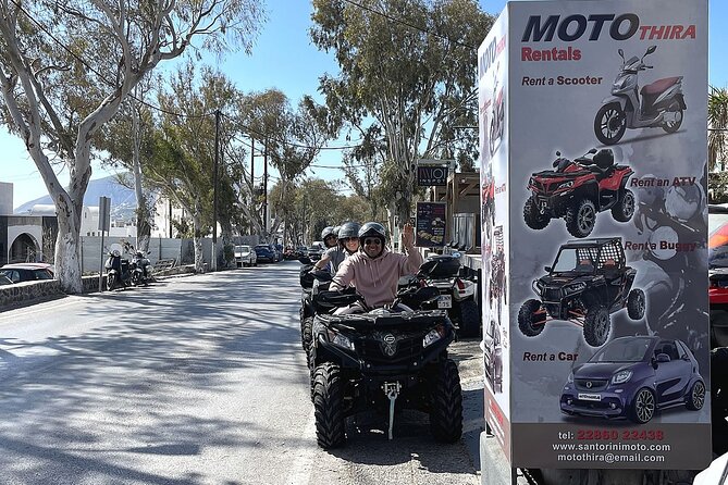 Rent an ATV Santorini - Why an ATV day works so well in Santorini