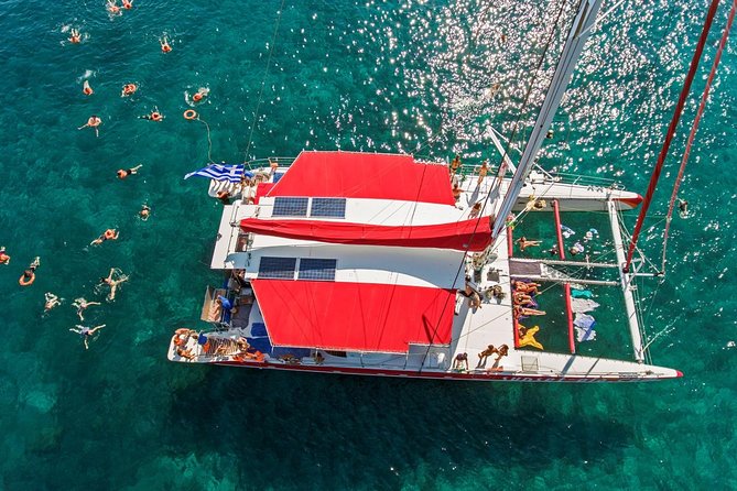 Sailing Catamaran Cruise in Santorini with BBQ, Drinks and Transfer - The volcano route: sailing views that you cannot get by car