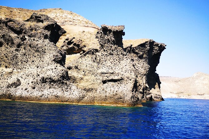 Sailsational Luxury Santorini Catamaran Sunset Cruise with Dinner - Santorini Volcano and the sulfur hot springs: the main event