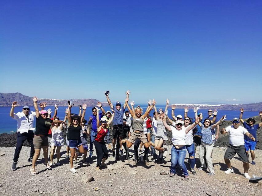 Santorini 2-Day Combo: Volcano Boat Cruise & Island Bus Tour - Thirassia free time: why this stop is more than a break