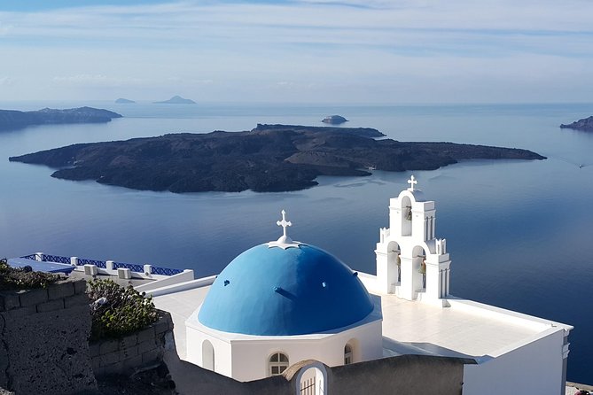 Santorini: 4hr Small Group Shore Excursion with Minimum Walking - Profitis Ilias Monastery photo stop (15 minutes)