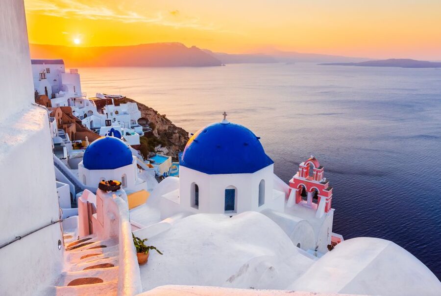 Santorini 5hour Semi-Private SECRET SUNSET Tour - Profitis Ilias Monastery at Santorini’s highest point