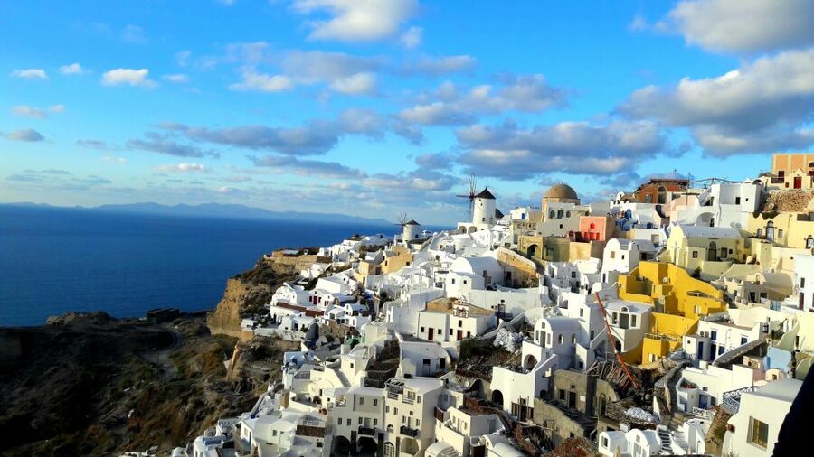 Santorini: 6-Hour Classic Panorama Private Tour - Perivolos Black Beach and Red Beach Volcanic Contrast