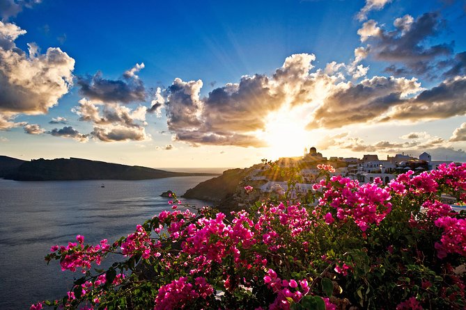 Santorini: 6hr Private Tour with Olive Oil, Beer or Wine Tasting - The route focus: monastery views, Pyrgos village, and cliffside beach edges