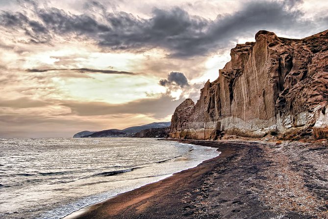 Santorini: 6hr Private Tour with Olive Oil, Beer or Wine Tasting - Stop 2: Pyrgos promenade, where Santorini feels lived-in