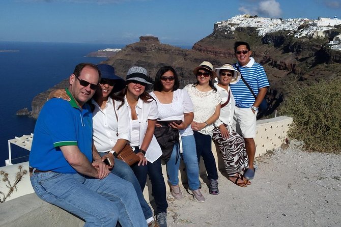 Santorini 8-Hour Private Tour with Hotel & Cruise Port Pickup - Prophet Elias for the top-of-island 360 view