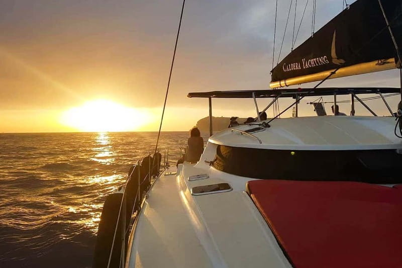 Santorini: Adventurous Catamaran Experience with Snorkeling - What is not included, so plan your comfort now