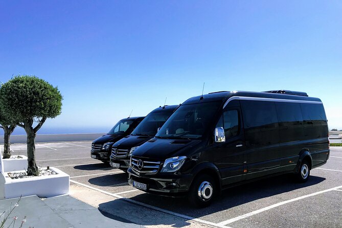 Santorini Airport-Port Private and Shared Rides - Key highlights at a glance