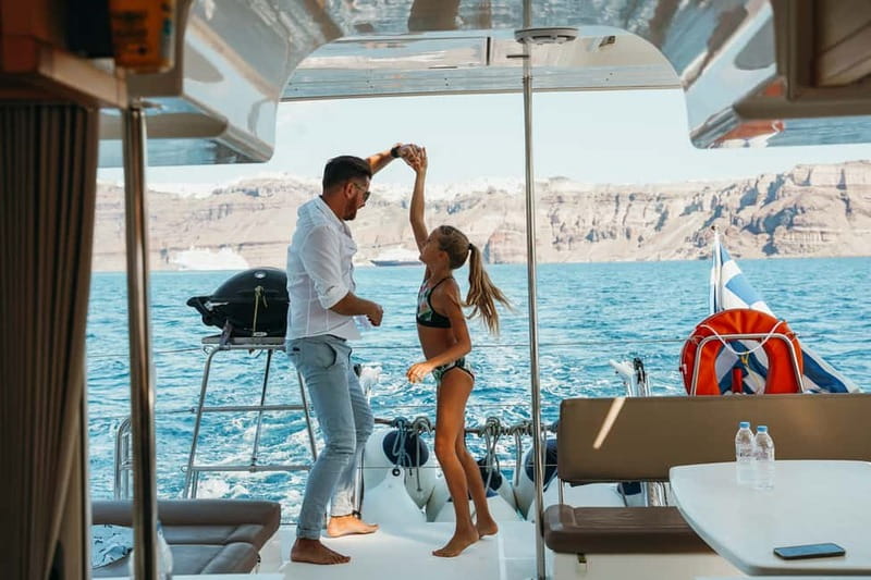 Santorini: All-Inclusive Private Catamaran Experience - Hot Springs Palea Kameni: The Swimming Stop That Changes the Day