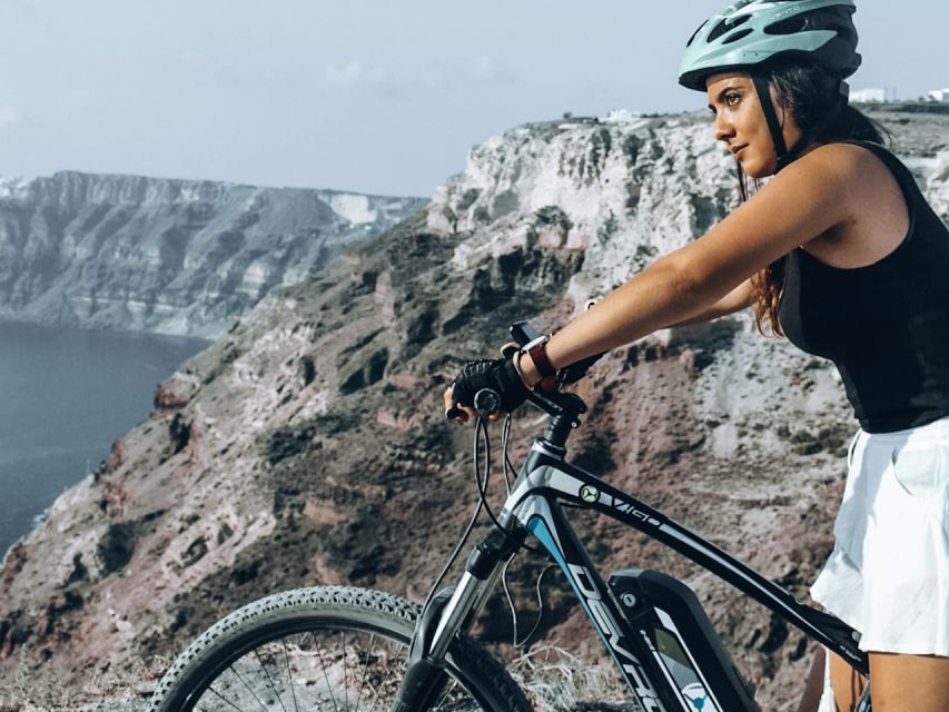 Santorini: Around the Island by Electric Bike - Starting In Emporio: Castelli Streets and the Hidden-Path Feeling