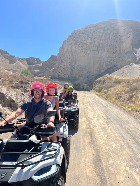 Santorini: ATV guided tour around the South of the island - The Heart of Santorini Photo Stop: Caldera Views for People Who Like Angles