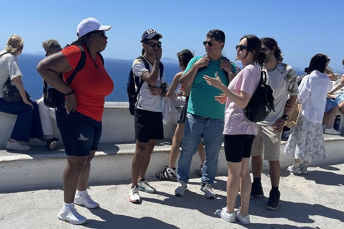 Santorini ATV Highlights Tour: Oia, Viewpoints & Volcanic Beaches - Oia first: photo time in Santorini’s most crowded town