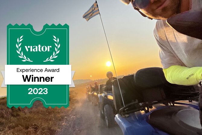 Santorini ATV-Quad Experience: Off-Road Adventure & Hotel Pickup - Windmills, vineyards, and the route toward Megalochori