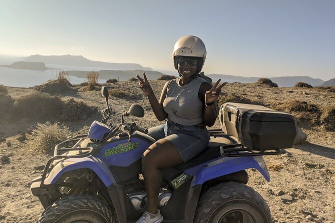 Santorini ATV Quad off-road Tour: Perfect for Cruise Passengers - Stop vibes 3: Megalochori village, where the island feels lived-in