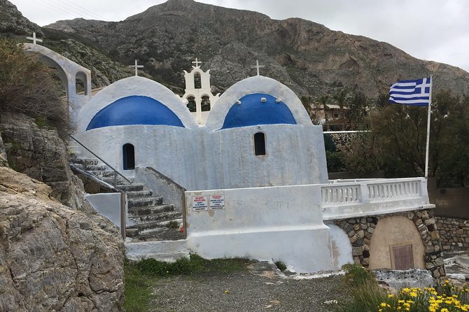 Santorini Blue Domes Private Tour - Stop 1: Imerovigli, caldera command, and rockside chapels