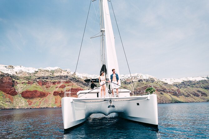 Santorini: Caldera Classic Semi-Private Cruise with BBQ & Drinks - Value and timing for a 5-hour Santorini sea break