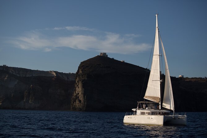 Santorini Caldera Gold Day Cruise with BBQ on board and Open Bar - The Crew and the Vibe: Names You Might Hear