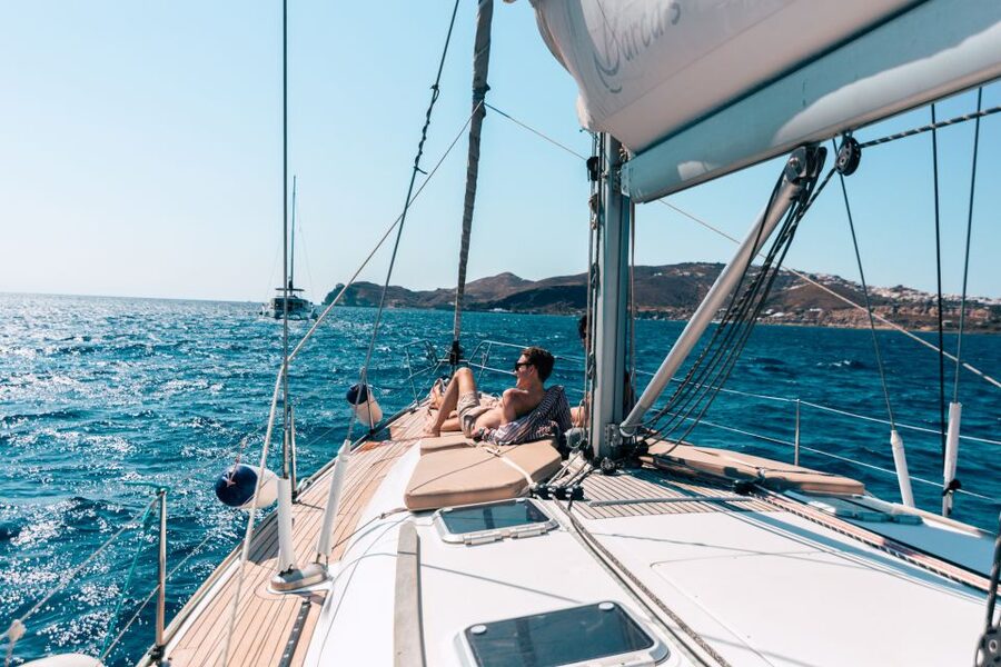 Santorini Caldera: Morning Sailing Cruise with Meal - Getting to Vlihada Marina: Pickup Choices and the 50-Minute Van Ride