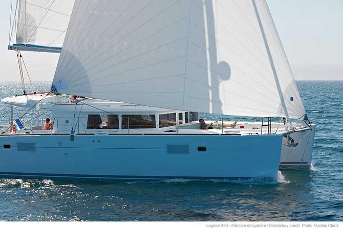Santorini Caldera Sailing Tour with BBQ Lunch and Drinks - Day and Sunset Caldera Cruising on a Catamaran