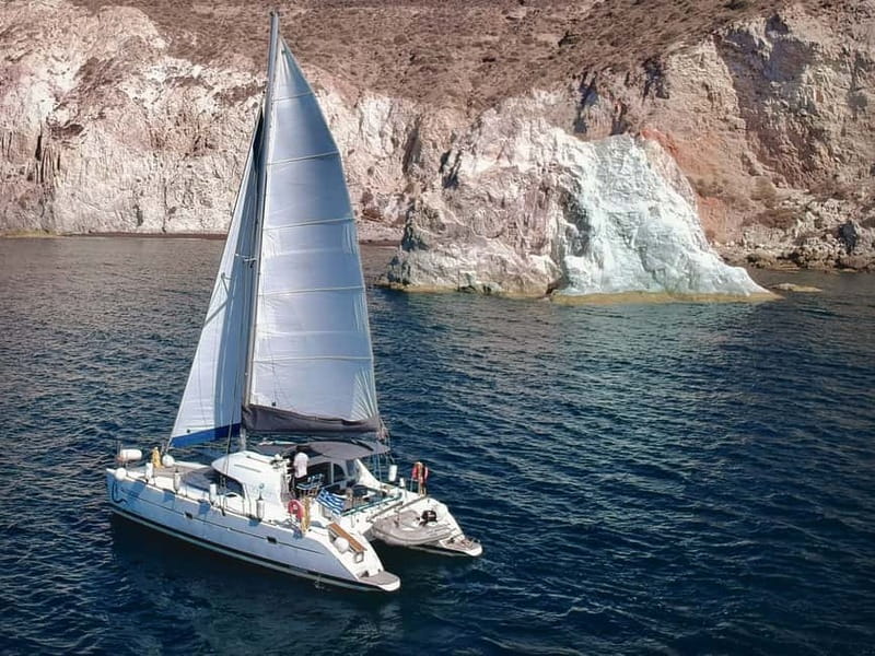 Santorini: Catamaran Cruise with Food and Drinks - Key moments worth circling in your calendar