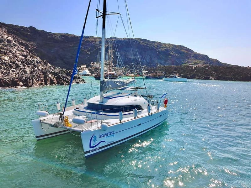 Santorini: Catamaran Cruise with Food and Drinks - Crew, vibe, and small details that can make or break your day