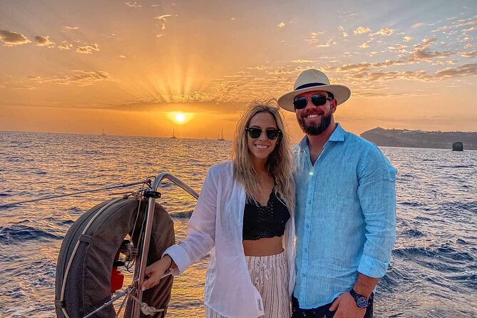 Santorini Catamaran Cruise with Greek Meal, Open-Bar and Sunset - The Volcanic Hot Springs Stop, What It Feels Like and How to Prepare