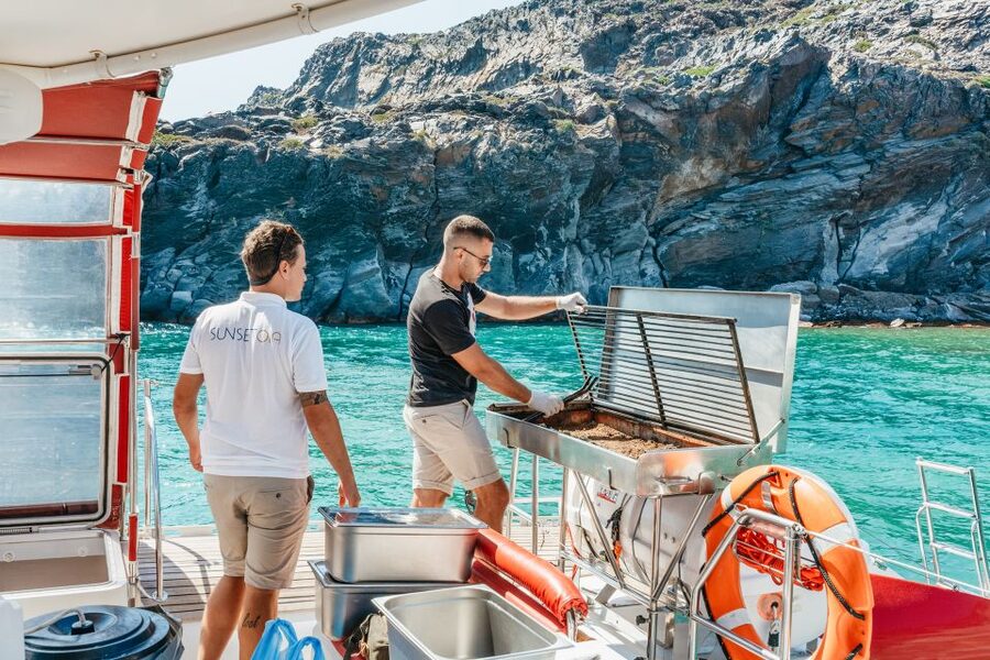 Santorini: Catamaran Tour with BBQ Dinner, Drinks, and Music - Who This Catamaran Tour Is Best For