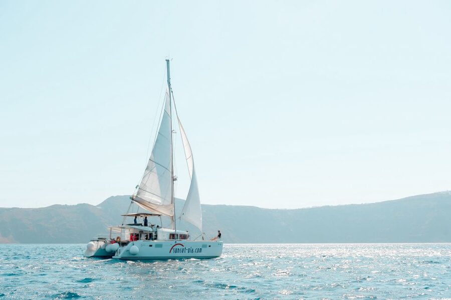 Santorini: Catamaran Tour with BBQ Meal and Unlimited Drinks - Boat Comfort Details That Actually Matter