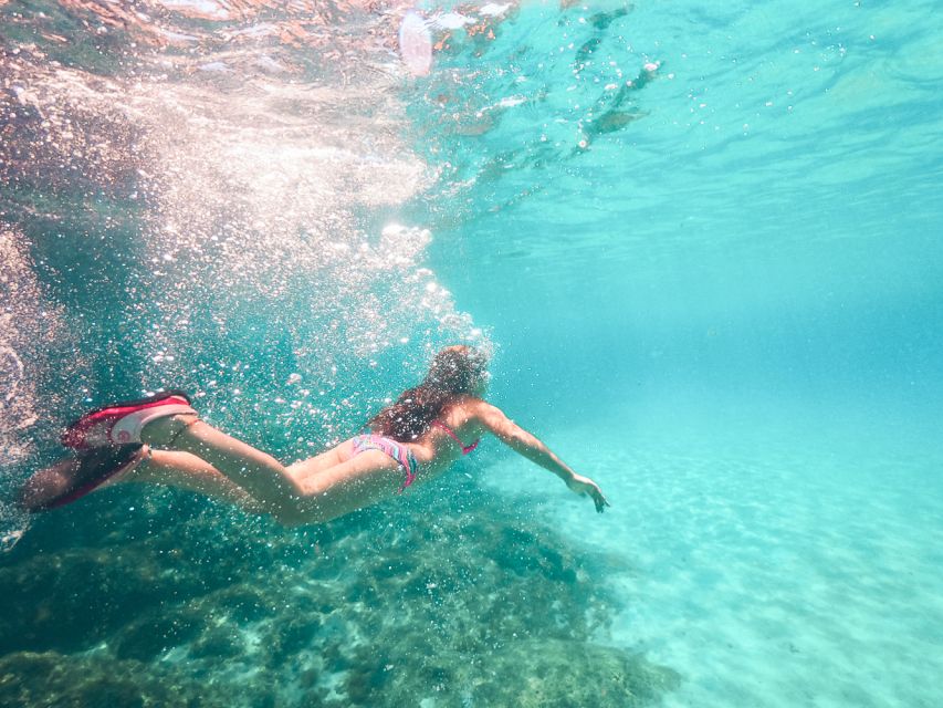 Santorini: Day Cruise with Meal & Open Bar - Snorkeling In The Aegean With Provided Gear