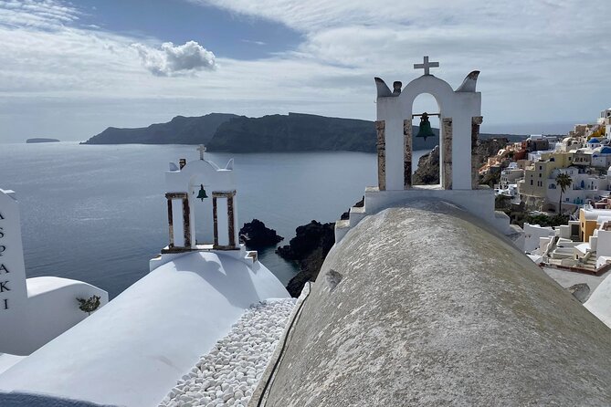 Santorini Discovery Private Custom Tour - Firostefani for the Three-Bell Church Photo Moment
