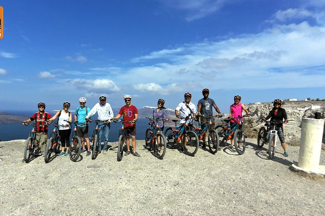 Santorini E-bike Adventures - The Original Bike Tours - The Snack Break, Pictures, and a Ride Video Keepsake