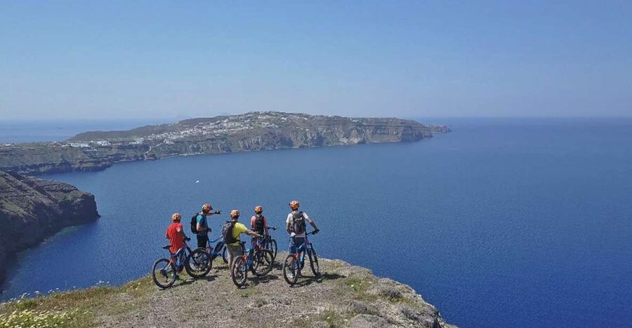 Santorini: Electric Mountain Bike Adventure - Electric mountain bikes on Santorini hills (and why it feels fair)