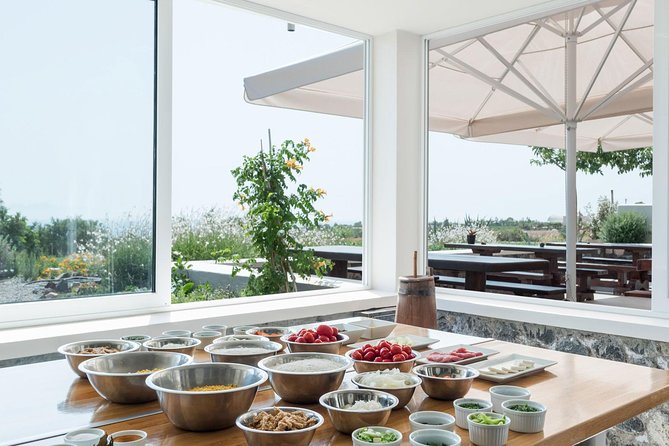 Santorini Farm-to-Table Cooking Class with a Local Chef, Christos - Key things to know before you cook in Santorini