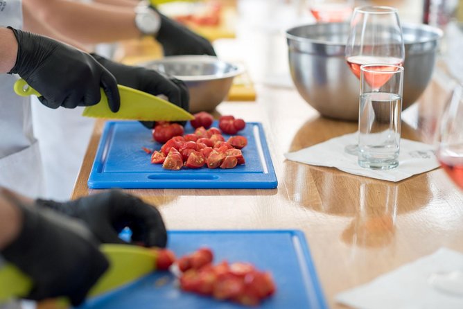 Santorini Farm-to-Table Cooking Class with a Local Chef, Christos - Artemis Karamolegos volcanic wines: pairing that makes the food make sense