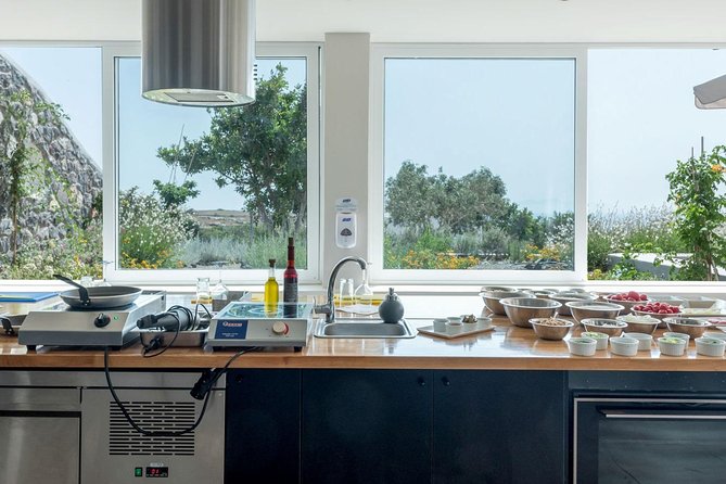 Santorini Farm-to-Table Cooking Class with a Local Chef, Christos - Practical details: meeting point, timing, and what to bring