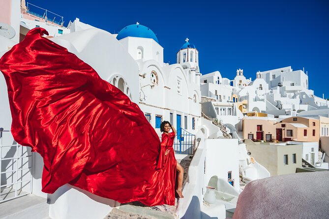 Santorini flying dress photo - Price and Value: What $238.45 Covers, and What Else You May Pay
