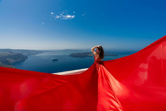 Santorini: Flying Dress Photoshoot - Booking and dress selection: the part that makes or breaks your photos