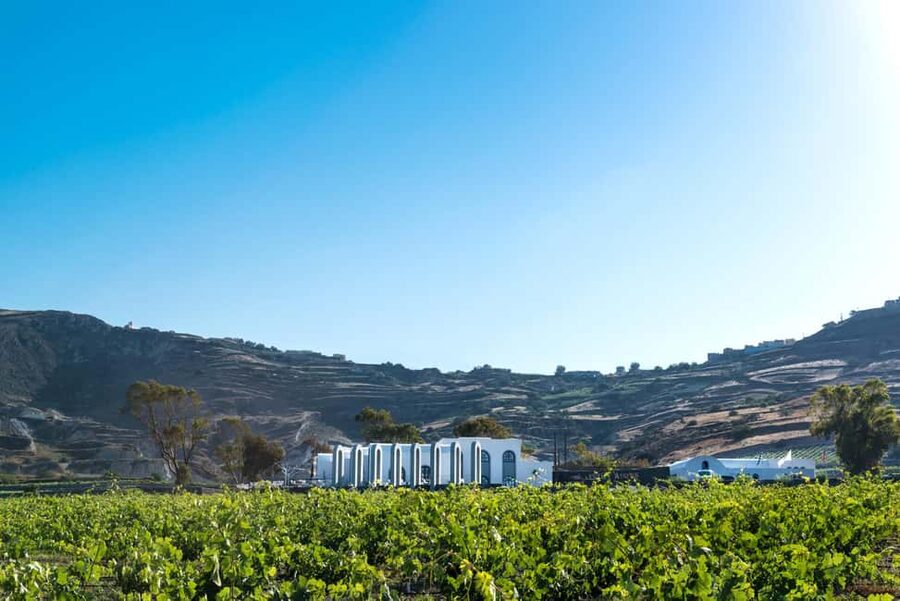 Santorini: Guided Wine Tour with Pickup and Snacks - Prophet Elias views and the monastery stop