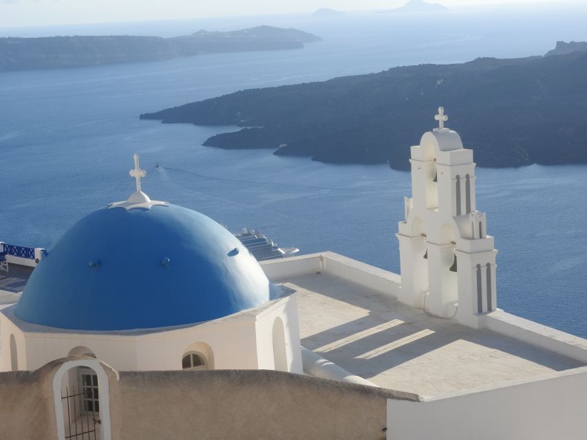 Santorini: Half-Day Sightseeing Tour with Hotel Pickup - Prophet Elias: the mountain-top photo stop above Santorini