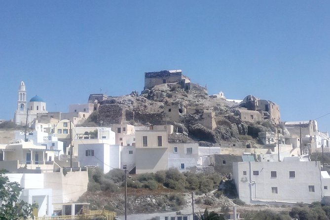 Santorini Highlights and Venetian Castles Small-Group Day Tour - Akrotiri south-coast photo stop and castle views