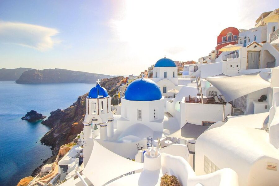 Santorini highlights tour - Red Beach Photo Stop: A Quick Hit of Color Contrast