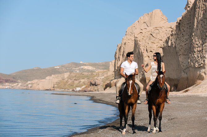 Santorini: Horse Riding to the Black Sandy Beach (Eros beach) - Price and Value: Is This $120 Worth It in Santorini Terms?