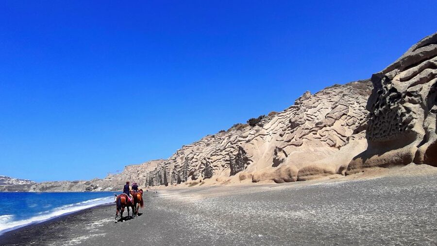 Santorini: Horseback Riding Tour on the Beach - What Makes the Horses Feel Safe and the Tour Feel Professional